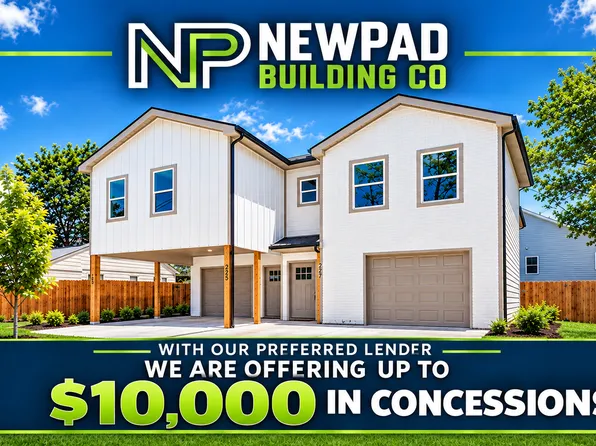 The Bronco Duplex Plan, Fort Worth Urban Infill Homes & Duplexes