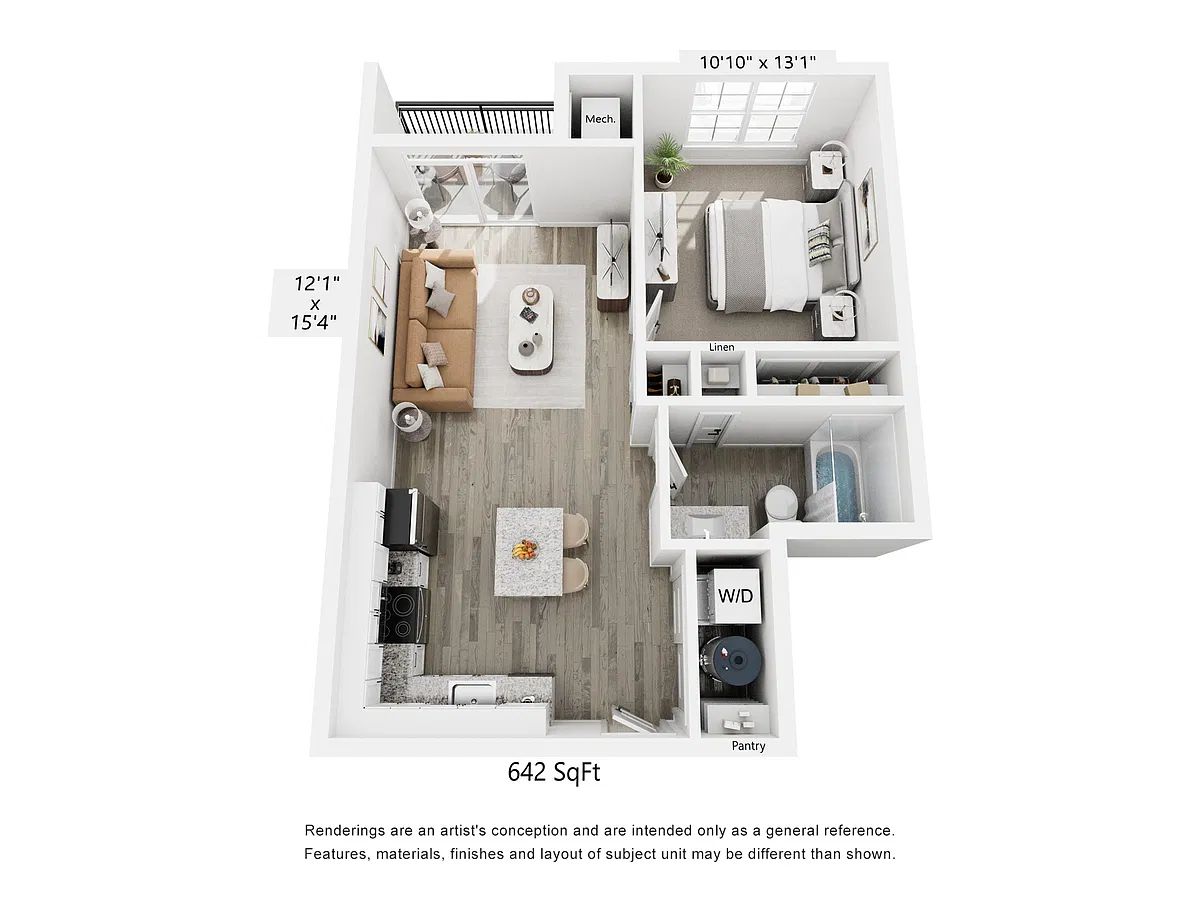 Floor plan The Kenecho 1