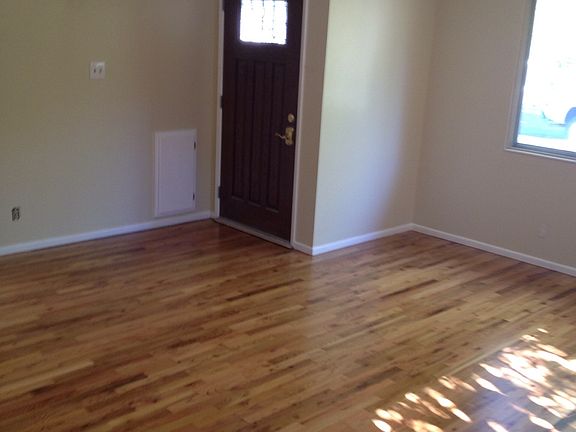 Newly refinished Hardwood Floors