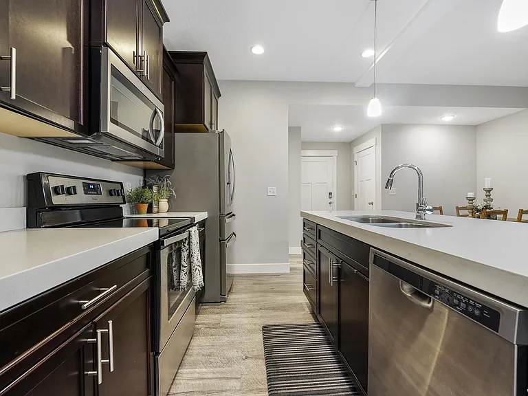 Kitchen side view