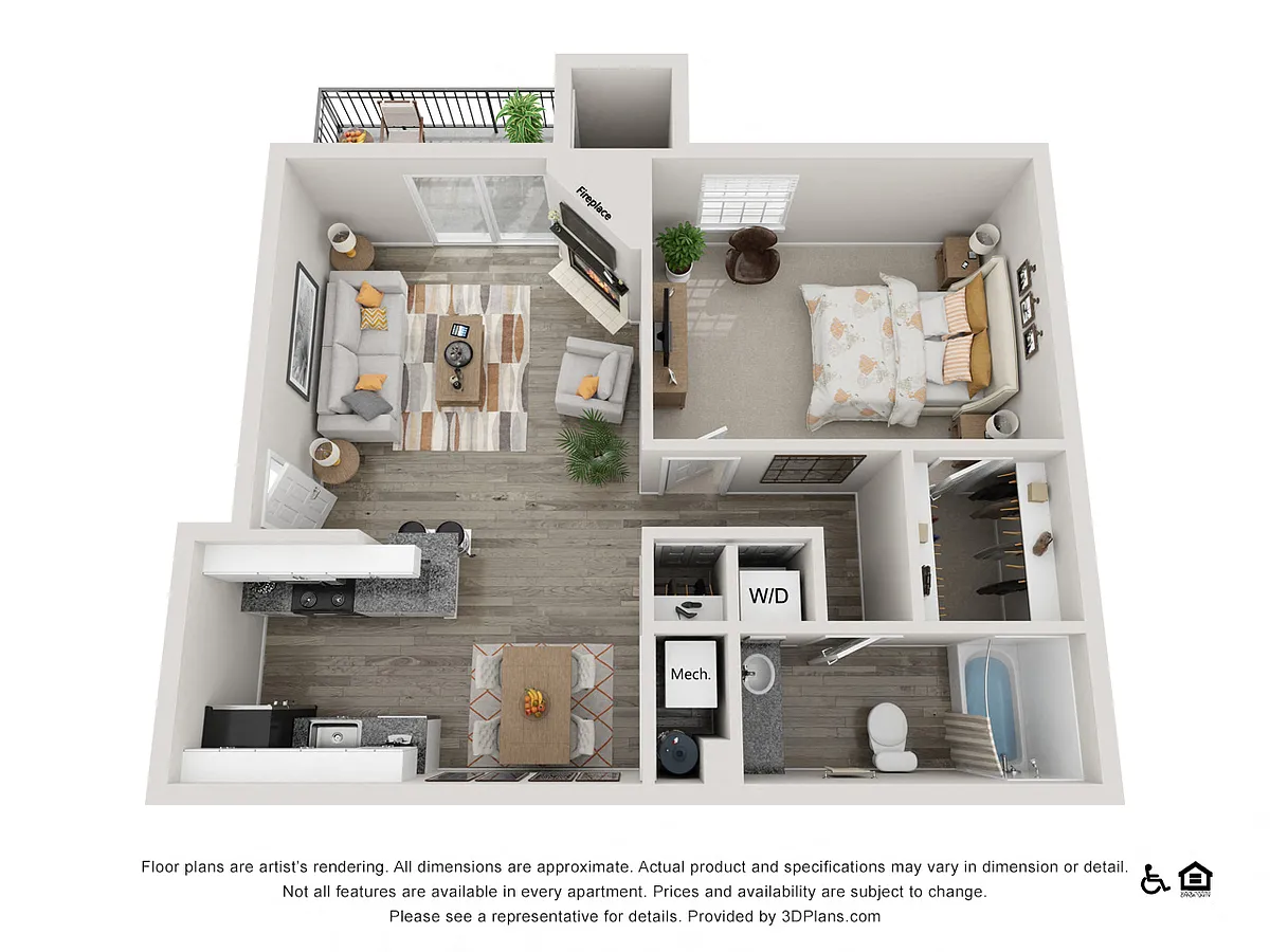 Floor plan The Cape Cod