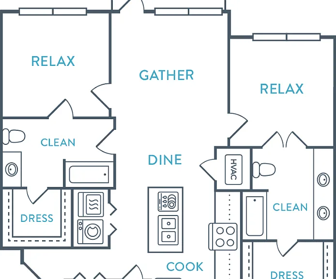 Sand Dollar Floorplan Diagram