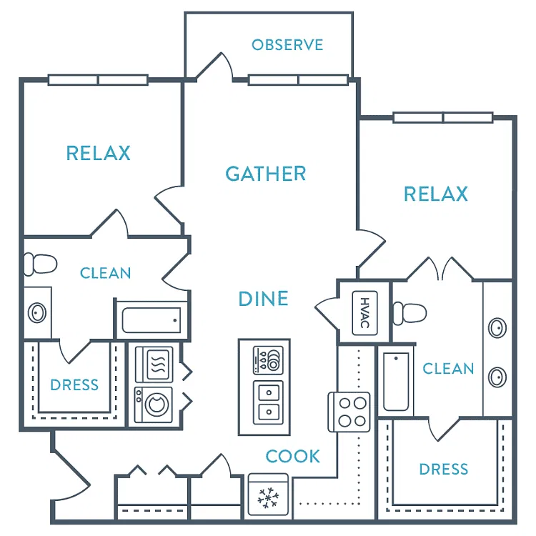 Floor plan Sand Dollar