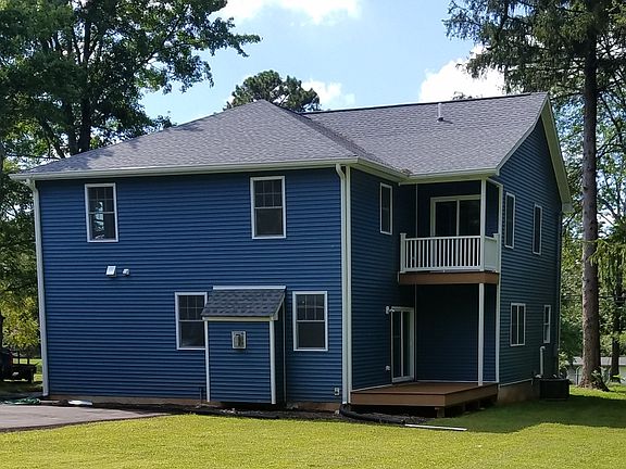 Back looking to master deck