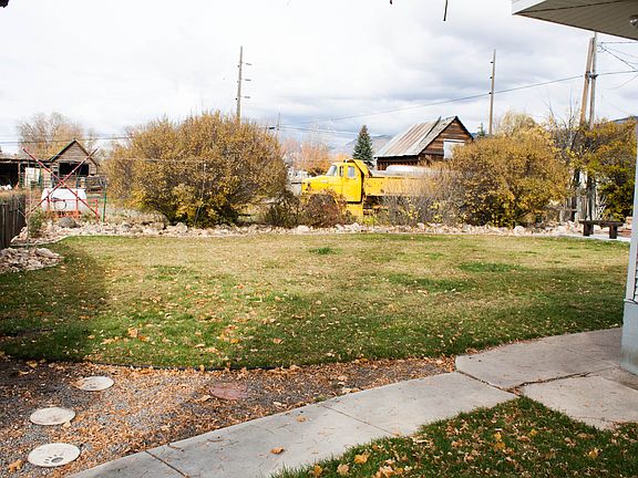 West side of back yard