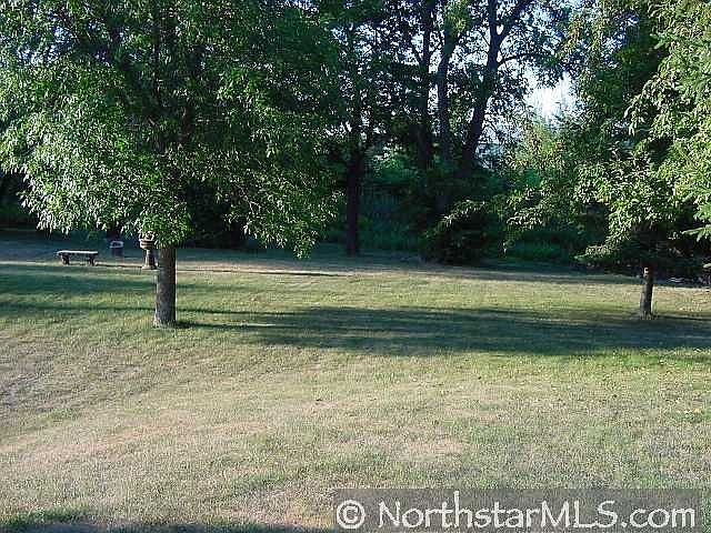 Large back yard