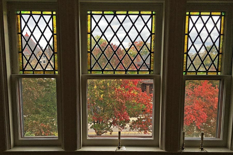 view out the front