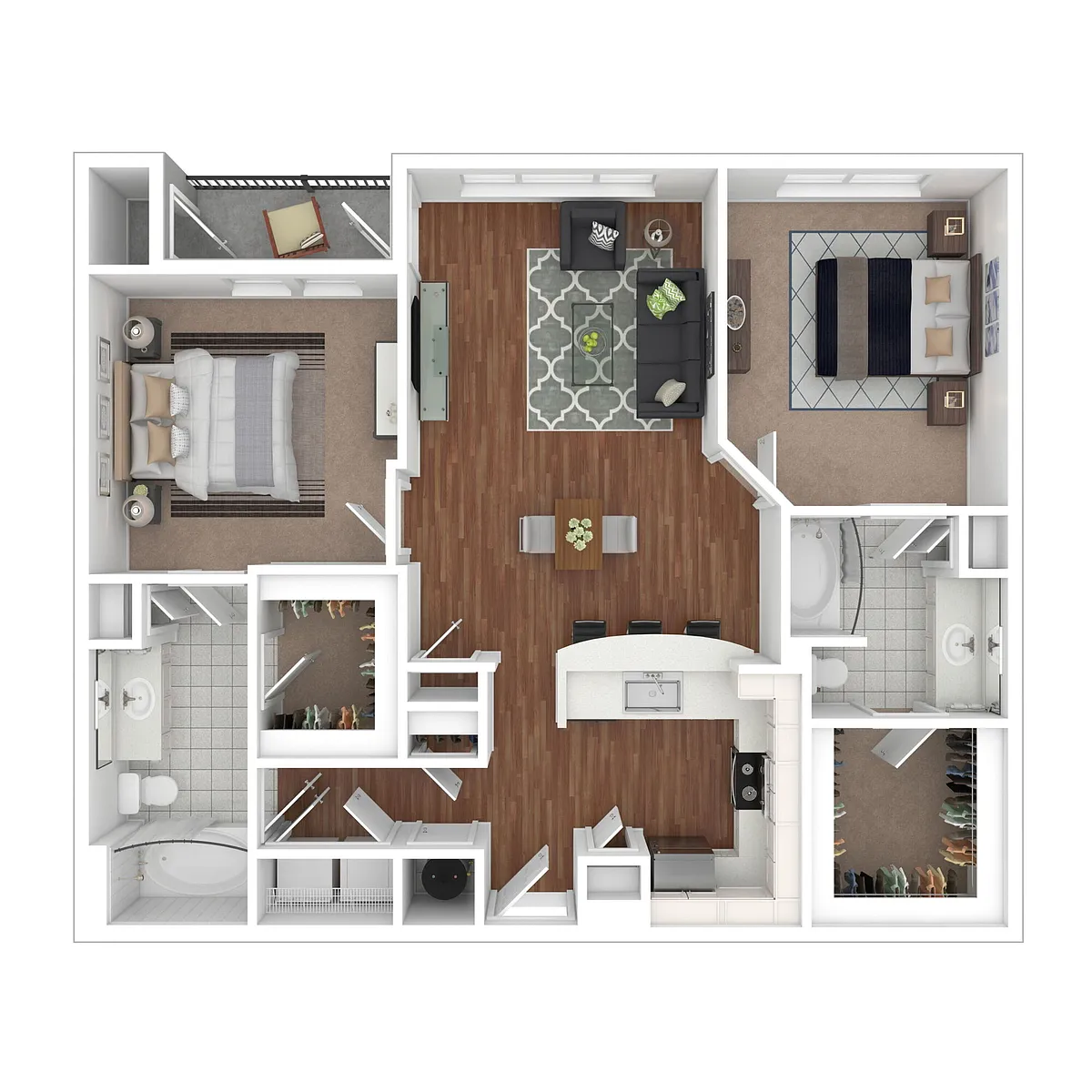 Floor plan B1