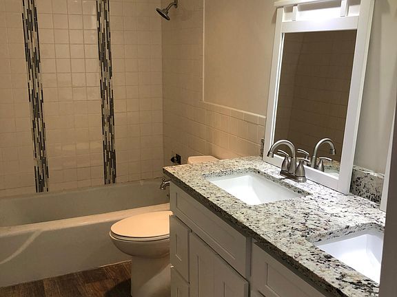 Double sinks, update fixtures, new tile and LVP floors