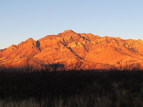 Sunrise in February