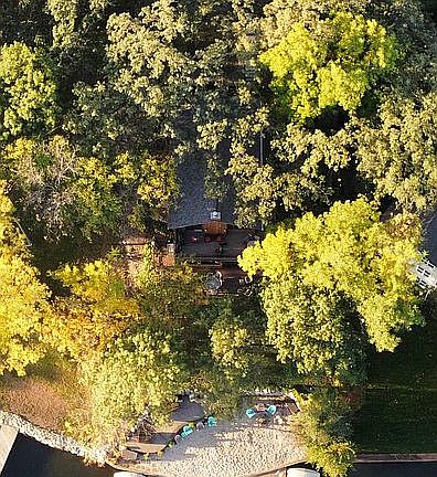 Lots of trees =  privacy