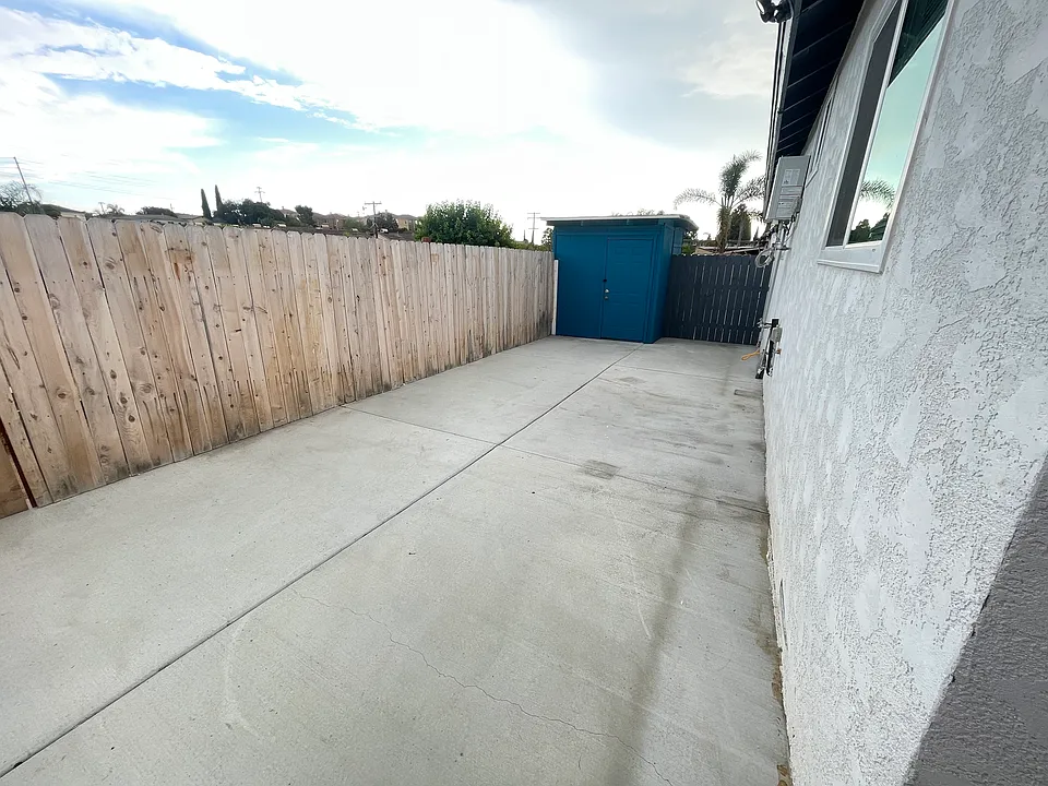 back yard