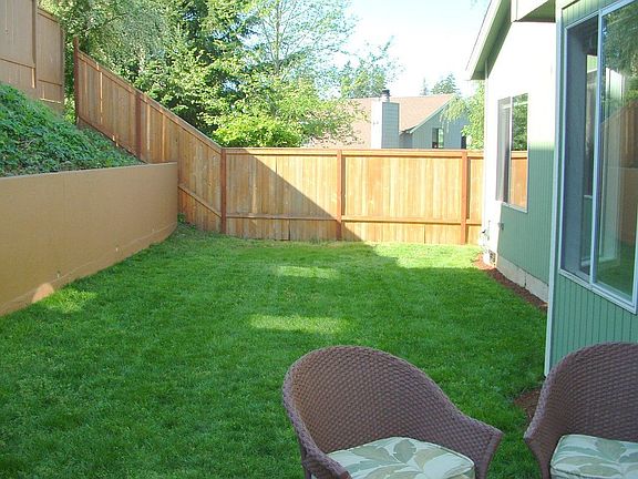 Fenced Backyard