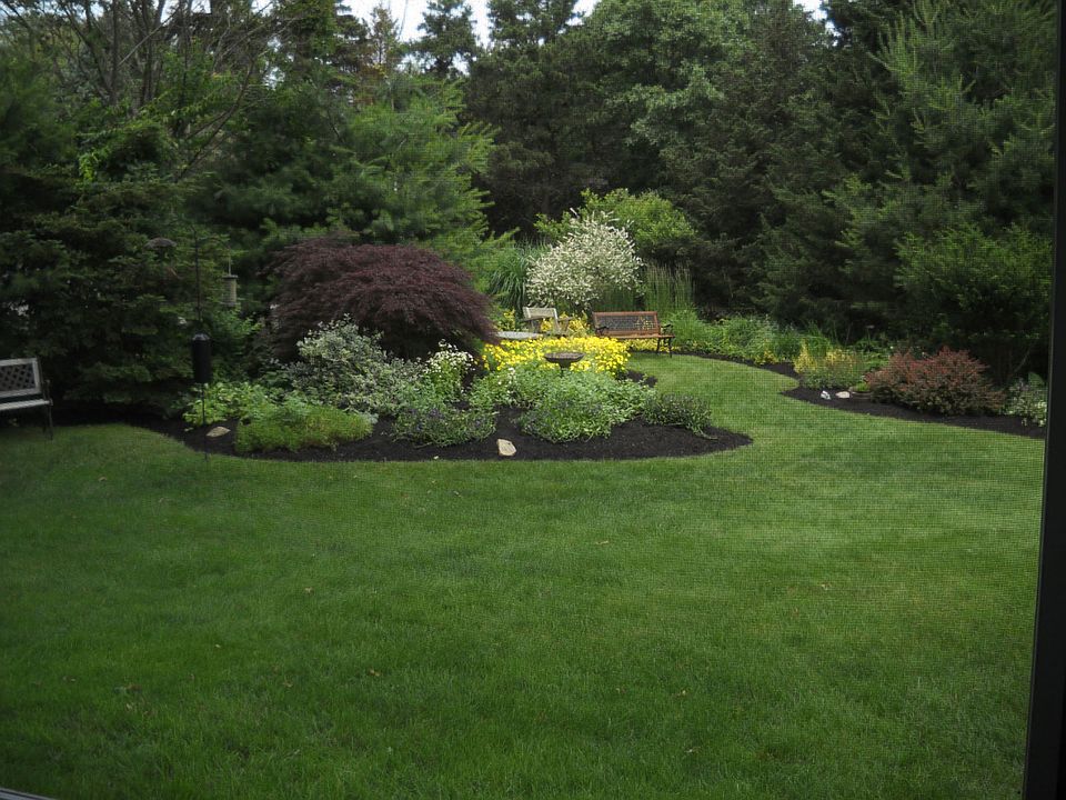 landscaped gardens