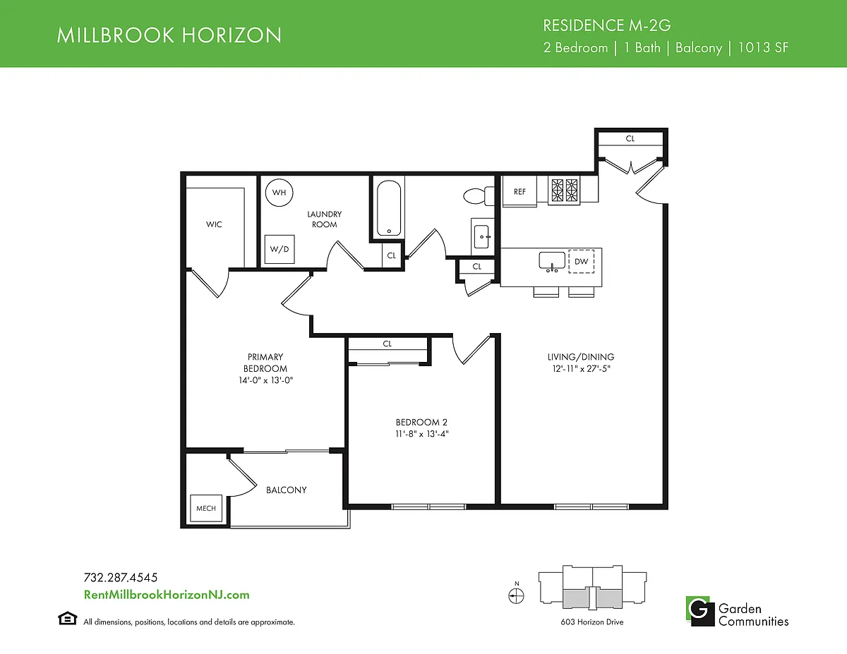 Floor plan M-2G