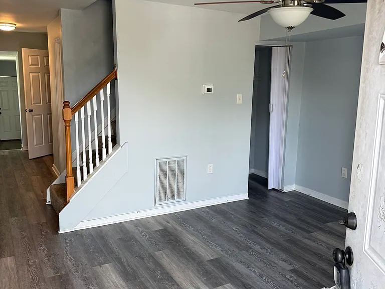 Living room and hall