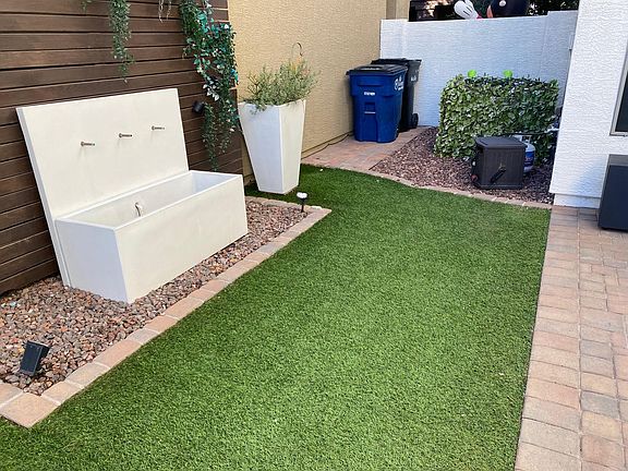 Backyard fountain