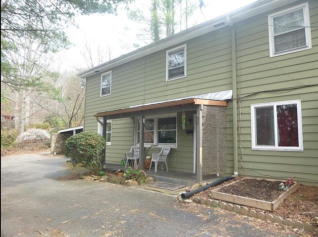 Private covered patio