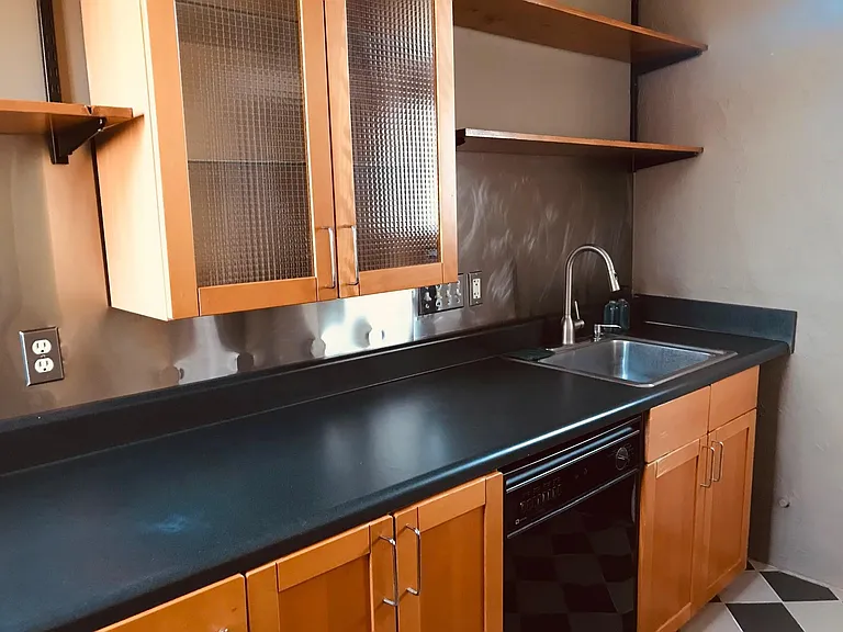 View of Kitchen from Window