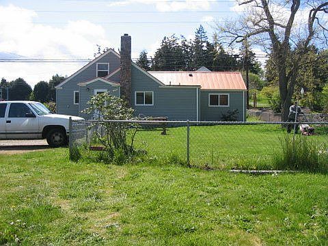View of house from back