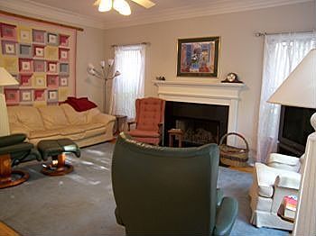 Living Room w/ fireplace