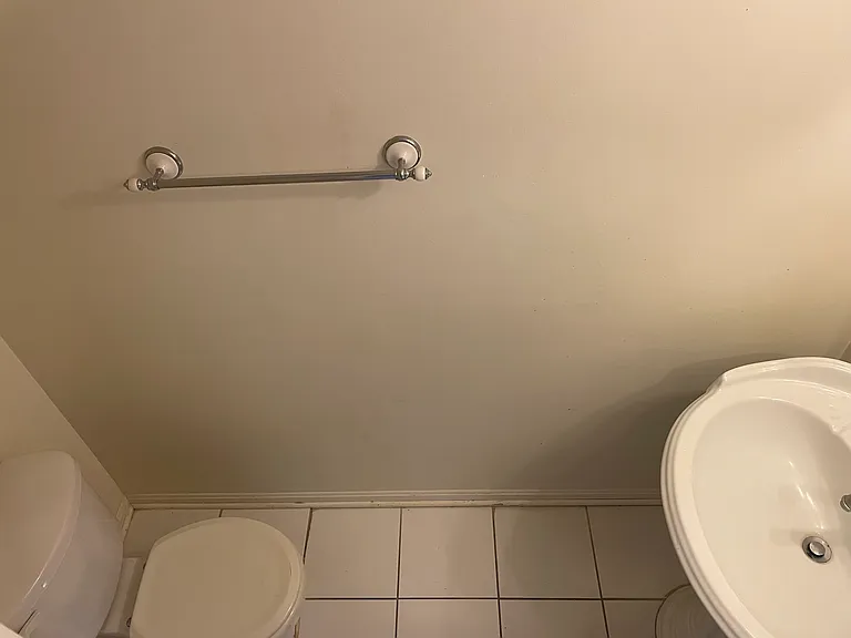 Main floor half bath