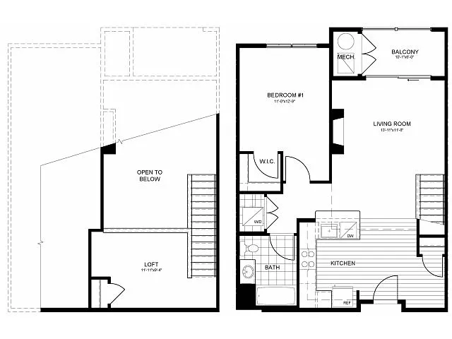 Floor plan A1BL