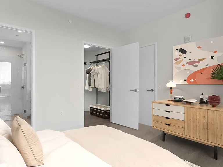 Bedroom with Hard Surface Flooring