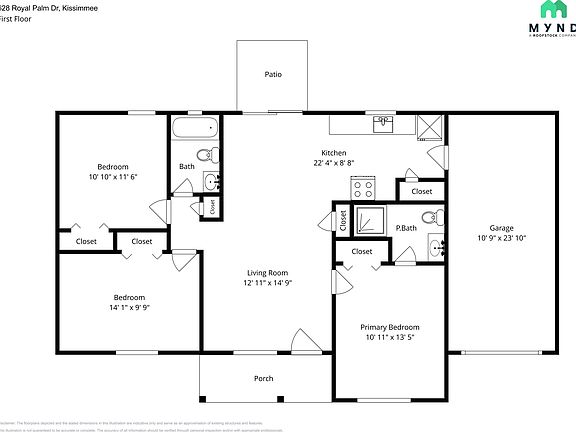5th image of 628 Royal Palm Dr