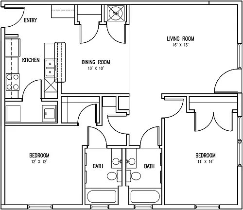 Floor plan C2p