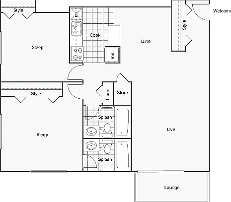 Floorplan ReNew Durham Floorplan ReNew Durham