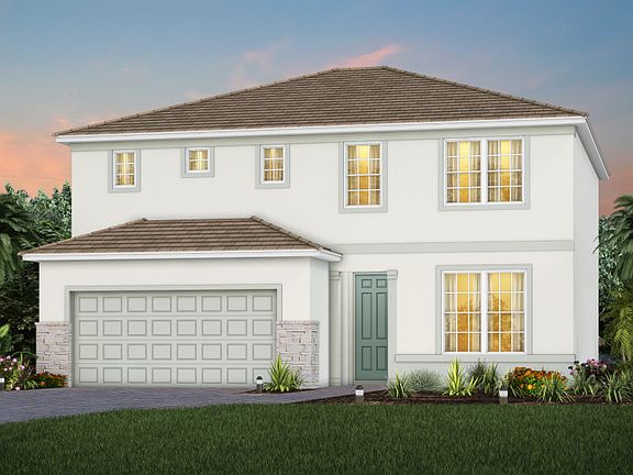 Tower Exterior FM1 with stone