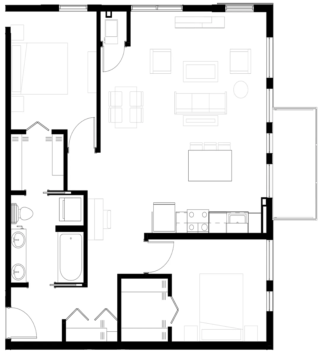 Floor plan B6p
