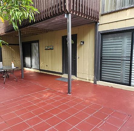 Front patio view
