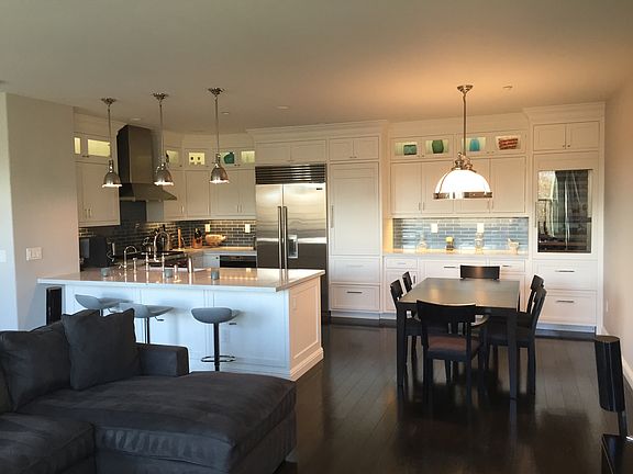 Kitchen, Dining, and Living Room