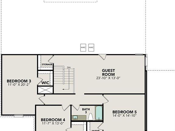Upper Floor Plan