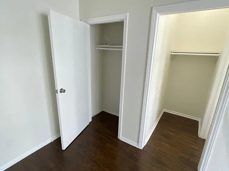 Closets at Sanborn/Hoover Apartments in Los Angeles, CA.