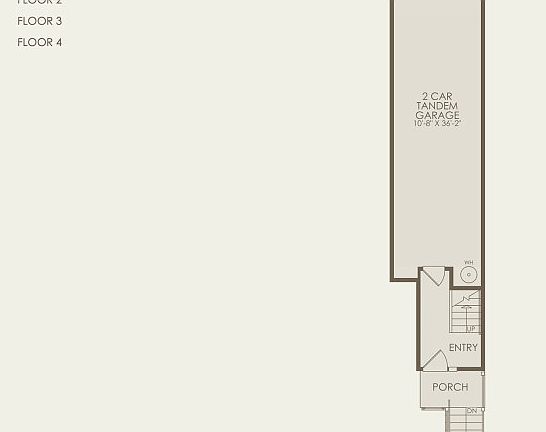 Plan 5 Floor Plan, Quick Move-in Home, Floor 1