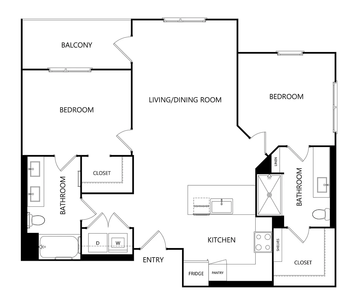 Floor plan B2