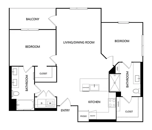 Floor plan B2