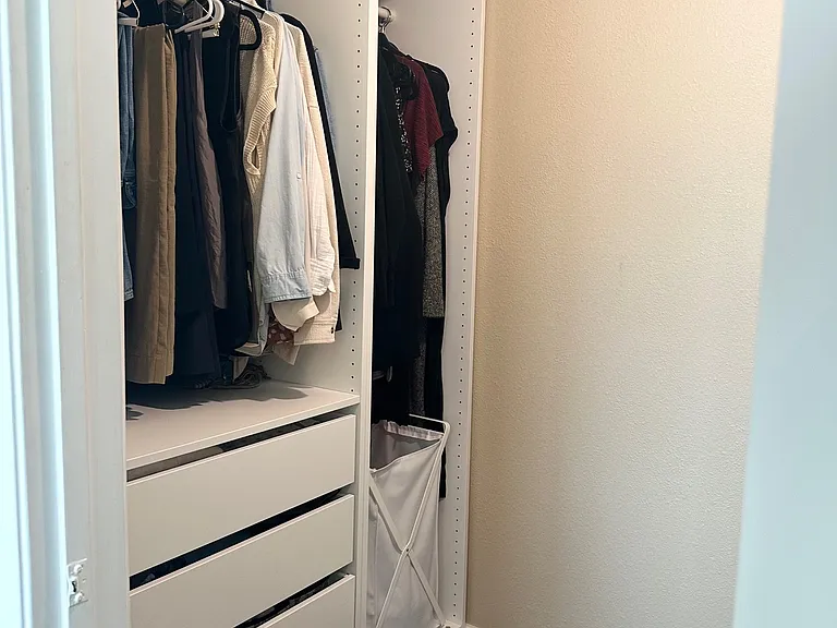 Walk in closet (in main bedroom)