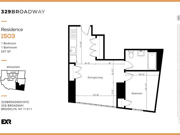 2nd image of 329 Broadway #1530