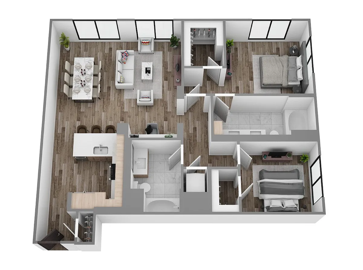 Floor plan B12
