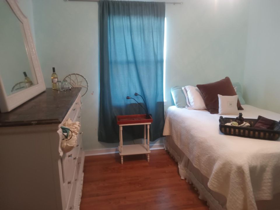 Your bedroom from door entrance