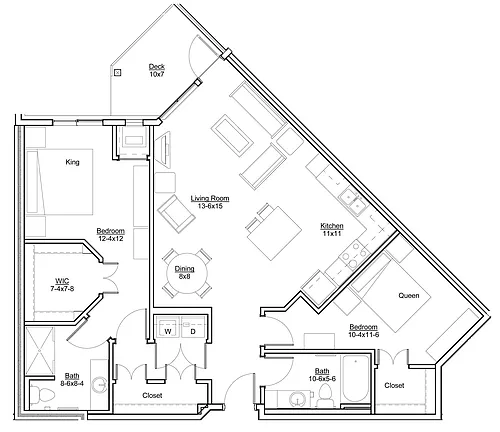 Floor plan 2AF