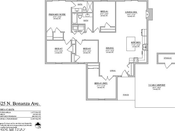 4th image of 525 N Bonanza Ave