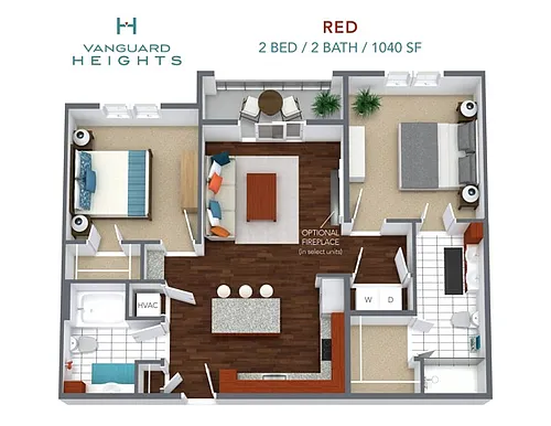 Floor plan RED
