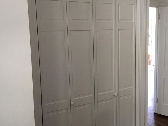 Smaller bedroom large closet