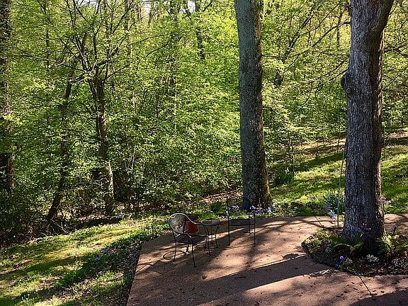 Patio view from Deck