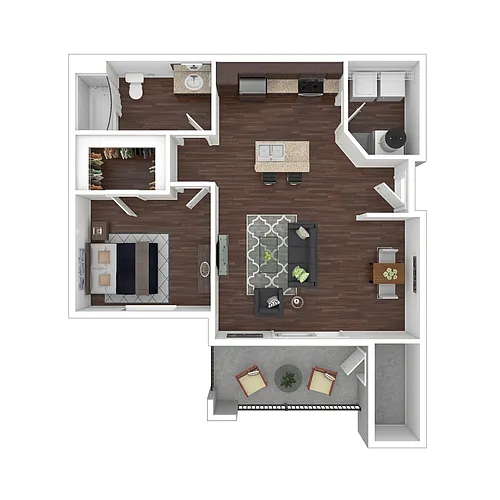 Floor plan The River